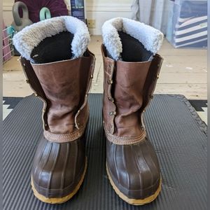 Vintage LLBean Mens Bean Boots Size 9